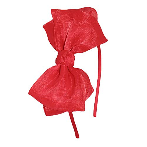 Bow Headband Lace Bowknot Hair Bands Big Bow Ribbon Halloween Hair Hoop Women Girls Bow Hairband Party Decoration Headdress Cosplay Costume Headwear Headpiece Christmas Hair Accessories 1 Pack Red Bow Headband Lace Bowknot Hair Bands Big Bow Ribbon Halloween Hair Hoop Women Girls Bow Hairband Party Decoration Headdress Cosplay Costume Headwear Headpiece Christmas Hair Accessories 1 Pack Red
