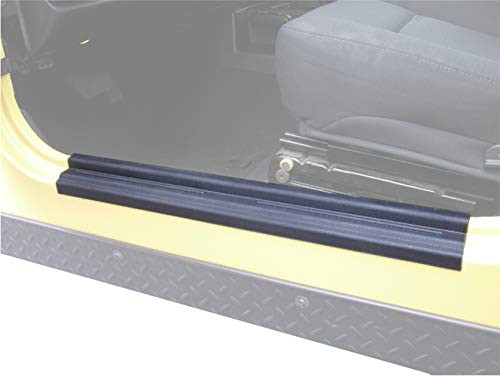 u Box Black Door Sill Entry Guard Scuff Plate for Jeep Wrangler TJ 1997 2006 u Box Black Door Sill Entry Guard Scuff Plate for Jeep Wrangler TJ 1997 2006