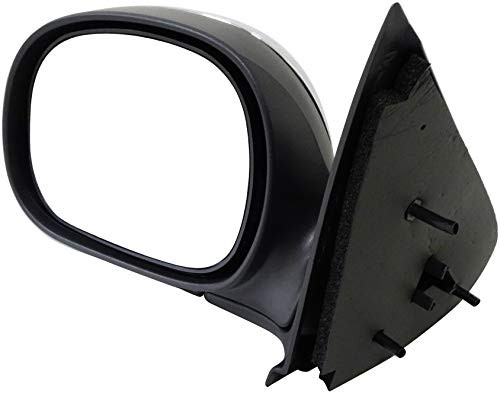 Dorman 955 365 Driver Side Manual Door Mirror   Folding for Select Ford Models Black and Chrome