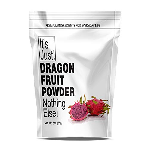 It s Just   Dragon Fruit Powder Pink Pitaya Purple Dragonfruit Freeze Dried Natural Food Colorant 3oz