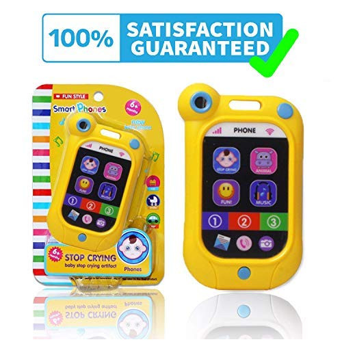 Baby Toys, Baby Play Phone Toys with Music| Early Educational Learning Toys for Baby | Fun Toy for Baby 6 Months + & Remote Toys for One Year Old Boy Girl Baby Infant Toddler Toy