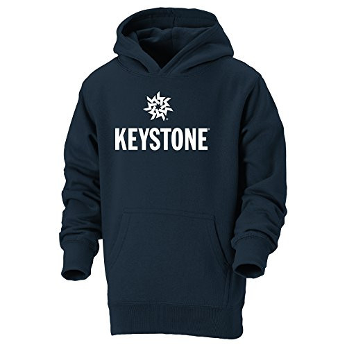 Ouray Sportswear Keystone Resort Youth Go to Hoodie Navy X Large