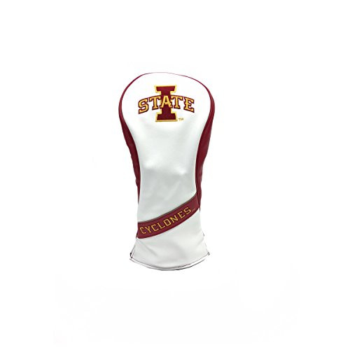 PRG Americas NCAA Iowa State Cyclones Leatherette Fairway Wood Cover White
