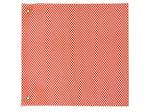 Oversize Warning Products   Grommet Warning Flag 12 Pack  18  x 18  Orange