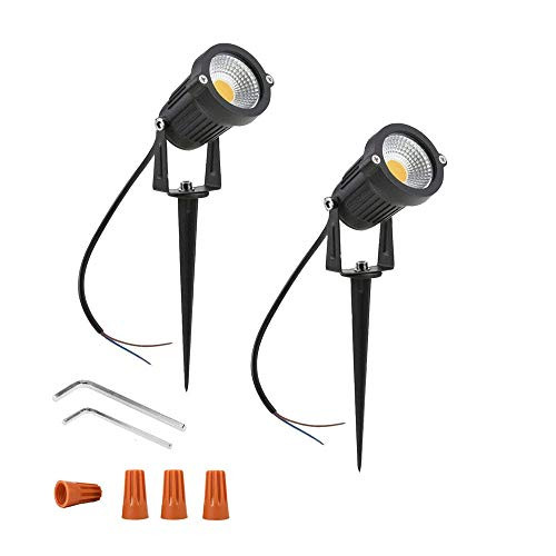 Youngine 12V Low Voltage LED Landscape Lights Waterproof Outdoor Walls Trees Flags Spotlights 5W COB Garden Yard Path Lawn Light with Spike Stand Pack of 2 Warm White Youngine 12V Low Voltage LED Landscape Lights Waterproof Outdoor Walls Trees Flags Spotlights 5W COB Garden Yard Path Lawn Light with Spike Stand Pack of 2 Warm White