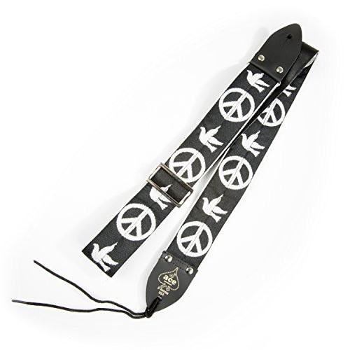 DAndrea Ace Vintage Reissue Guitar Strap  Peace Dove  Replica of Guitar Strap used by Neil Young