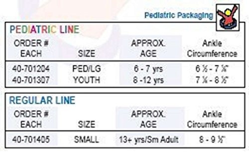 FLA Kids Neoprene Ankle Support Size Pedi Large FLA Kids Neoprene Ankle Support Size Pedi Large