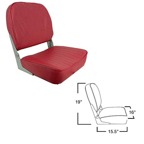 Springfield Marine 1040625 Folding Boat Chair   Red