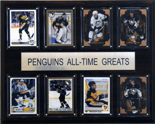 NHL Pittsburgh Penguins All Time Greats Plaque