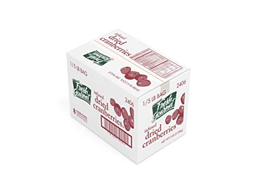 Fresh Gourmet Dried Cranberries 5 Pound