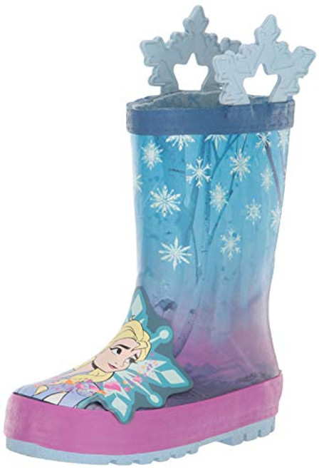 Western Chief Girls Frozen 2 Rain Boot Turquoise 5