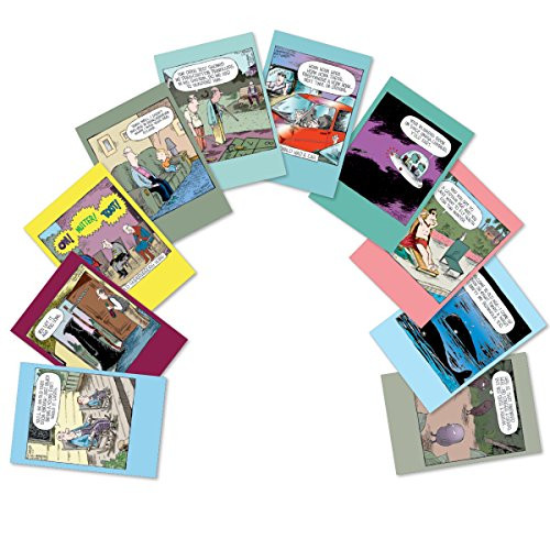 NobleWorks 10 Assorted Happy Birthday Cards Funny Greeting Cards with Cartoons Bulk Boxed Set Joy of Aging A2668BDG NobleWorks 10 Assorted Happy Birthday Cards Funny Greeting Cards with Cartoons Bulk Boxed Set Joy of Aging A2668BDG
