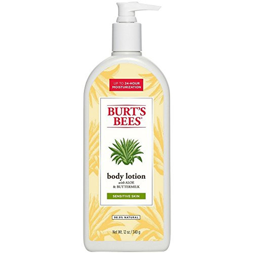 Burt s Bees Soothingly Sensitive Aloe   Buttermilk Body Lotion 12 oz  Pack of 2