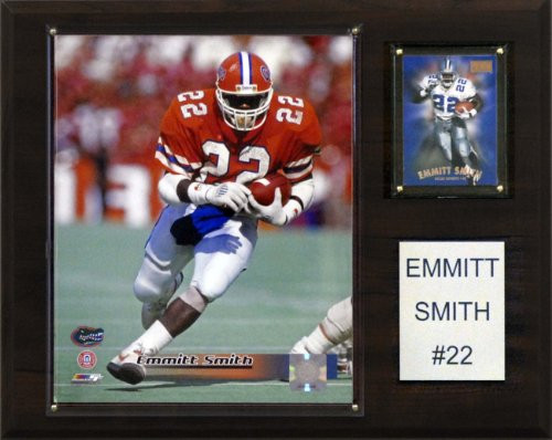 NCAA Football Emmitt Smith Florida Gators Player Plaque