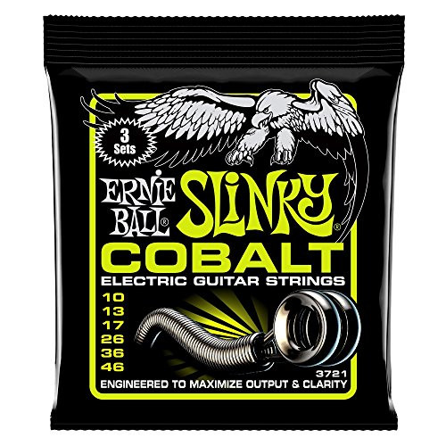 Ernie Ball Cobalt Regular Slinky Sets 010   046  3 Pack