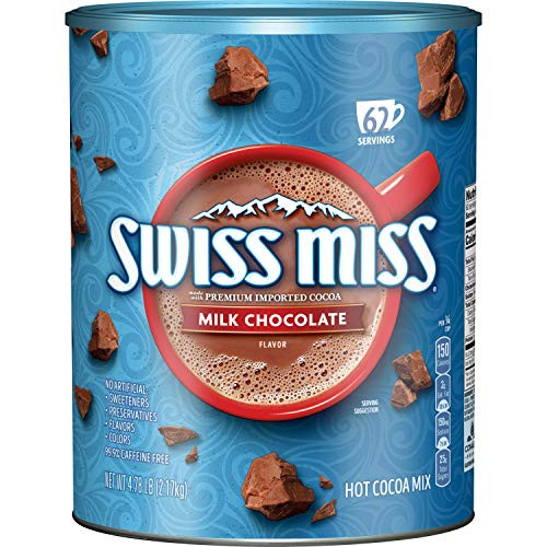 Swiss Miss Milk Chocolate Flavor Hot Cocoa Mix 478 Lb Canister
