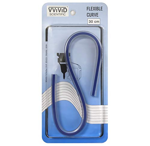 VVIViD 12 Inch Flexible Curve Fabric   Design Tape Measure Ruler