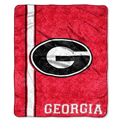 Georgia Bulldogs  Jersey  Sherpa Throw Blanket 50  x 60