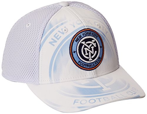MLS New York City FC Adult Men MLS SP17 Fan Wear White Out Structured Adjustable CapOSFMWhite