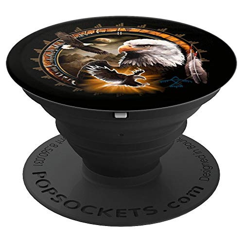 Native American Indian American Eagle PopSockets Grip and Stand for Phones and Tablets