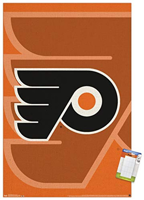 Trends International Poster Mount NHL Philadelphia Flyers Logo 22375 x 34 Poster Mount Bundle Trends International Poster Mount NHL Philadelphia Flyers Logo 22375 x 34 Poster Mount Bundle