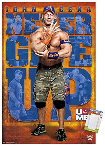 Trends International Poster Mount WWE   John Cena 17 22375  x 34  Poster   Mount Bundle