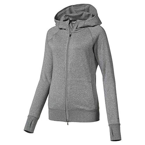 Puma Golf Women s 2019 Brisk Hoodie Medium Gray Heather Double x Large