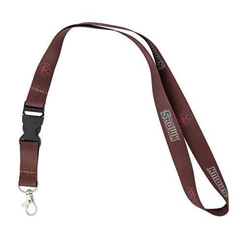 Brown University Bears NCAA Car Keys ID Badge Holder Lanyard Keychain Detachable Breakaway Snap Buckle