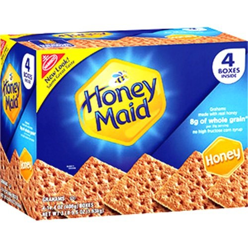 Nabisco Honey Maid Graham Crackers Honey 4 144oz