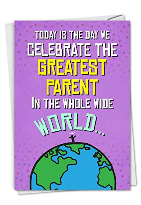 NobleWorks Humor Father s Day Notecard with Envelope Funny Greeting Card for Dad Stepdad Grandpa Greatest Parent C3143FDG NobleWorks Humor Father s Day Notecard with Envelope Funny Greeting Card for Dad Stepdad Grandpa Greatest Parent C3143FDG