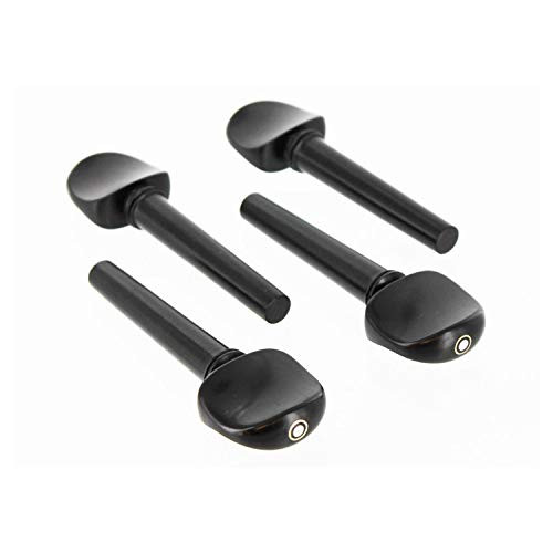 JinQu Cello Ebony Pegs Durable Wood one set Cello Fiddle Tuning Pegs 1 2 size JinQu Cello Ebony Pegs Durable Wood one set Cello Fiddle Tuning Pegs 1 2 size