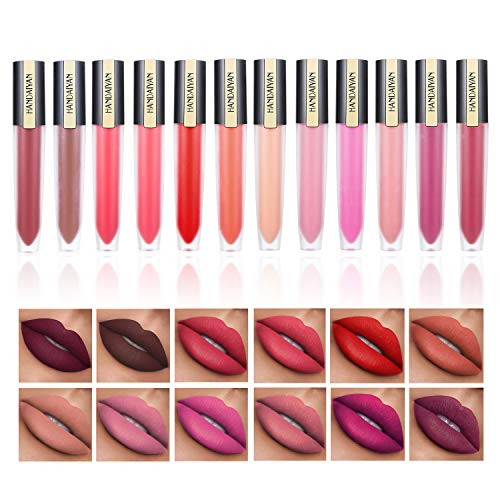 COOSA 12PCS MATTE Lipstick Non stick Cup Waterproof Lipgloss 12 Color Matte Velvety Liquid Lipstick
COOSA 12PCS MATTE Lipstick Non stick Cup Waterproof Lipgloss 12 Color Matte Velvety Liquid Lipstick