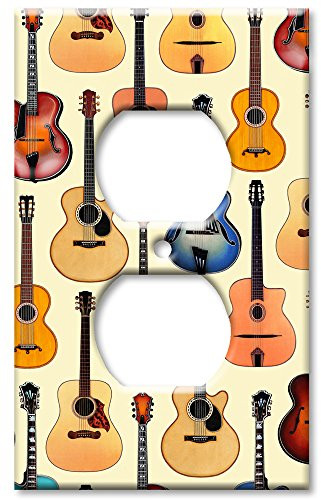 Art Plates - Acoustic Guitars Switch Plate - Outlet Cover