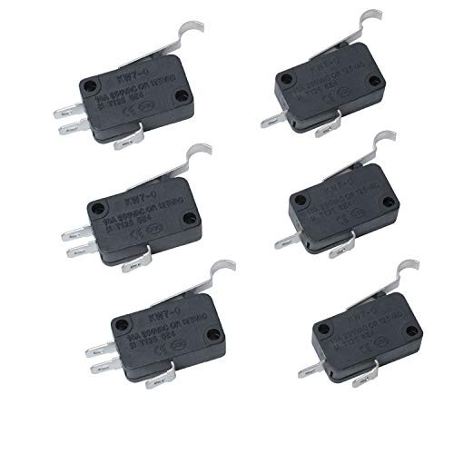 1014807   1014808 Micro Switch Compatible with Club Car Golf Cart DS   Precedent 2 and 3 Prong Terminal Micro Switch Speed Forward Reverse 12A 125 250VAC Replaces for 430 115 Stens Limit Switch