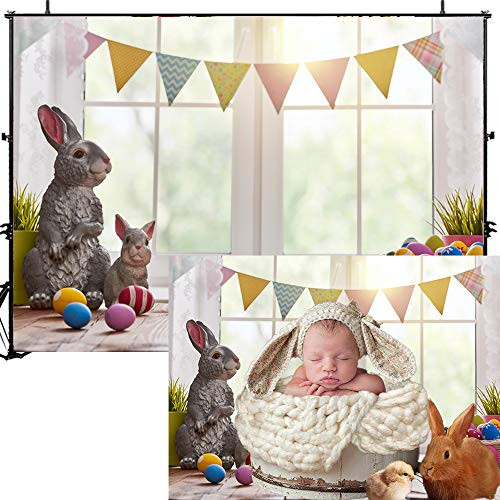 Dobeans Easter Photo Backdrop 9x6ft Easter Rabbit Bunny Colorful Eggs Backdrop for Pictures Vinyl Wooden Floor Photography Background Baby Newborn Children Easter Party Decorations Photography Props Dobeans Easter Photo Backdrop 9x6ft Easter Rabbit Bunny Colorful Eggs Backdrop for Pictures Vinyl Wooden Floor Photography Background Baby Newborn Children Easter Party Decorations Photography Props