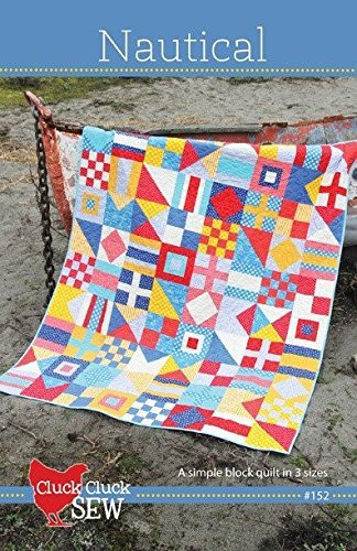 Nautical Quilt Pattern by Cluck Cluck Sew - 3 sizes - #152