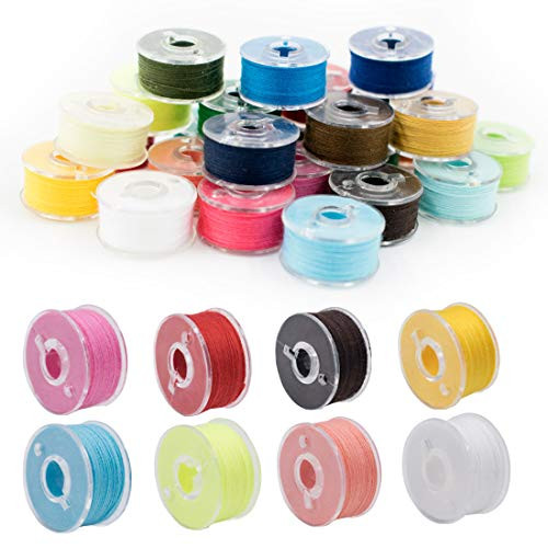 Sewing Machine Bobbins for Brother Janome Singer Kenmore Front Loading Class 15 Machines Home Embroidery Thread 20pcs Sewing Machine Bobbins for Brother Janome Singer Kenmore Front Loading Class 15 Machines Home Embroidery Thread 20pcs