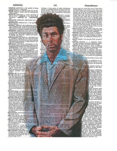 Seinfeld Cosmo Kramer photo vintage dictionary art print the Kramer 8x10