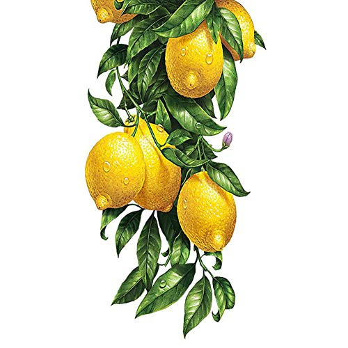 DIY 5D Diamond Painting by Number KitsCrystal Rhinestone Diamond Embroidery Paintings Pictures Arts Craft for Home Wall DecorFull DrillFruit Lemon118x158in