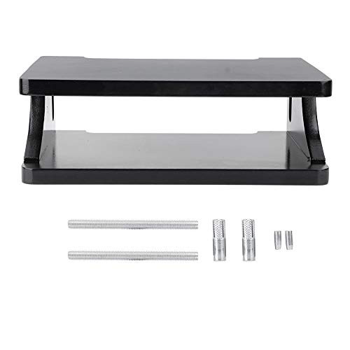 Floating Shelf Wall Mounted TV Cabinet TV Console Router Shelf Wall Mount TV Box Rack Set top Box Bracket Shelf Router Storage Rack Black