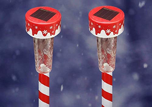 Holiday Solar Mini Stake Light - 2 Pcs (Limited Edition)