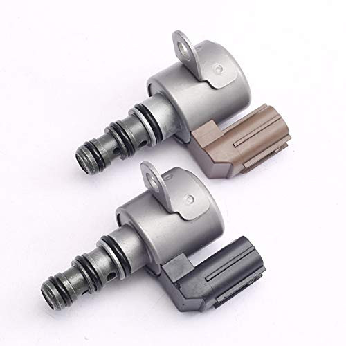 CENTAURUS 28400 P6H 003 28400 P6H 013 Transmission Shift Control Solenoid Valve kit Brown Black B C Replacement for Honda Accord Pilot Odyssey Prelude Acura CL TL MDX   28500 P6H 003 28500 P6H 013