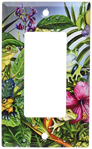 Art Plates - Frog Party Switch Plate - Single Rocker