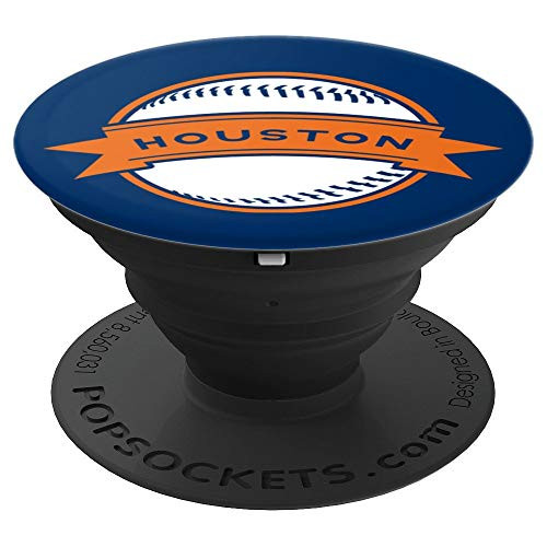 Retro Houston Baseball HOU Home Game PopSockets Grip and Stand for Phones and Tablets Retro Houston Baseball HOU Home Game PopSockets Grip and Stand for Phones and Tablets