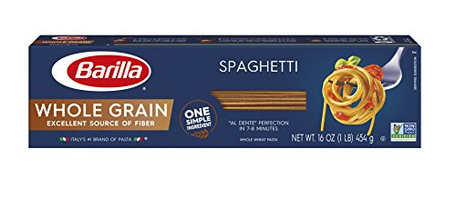 Barilla Whole Grain Pasta, Spaghetti, 16 oz Barilla Whole Grain Pasta, Spaghetti, 16 oz