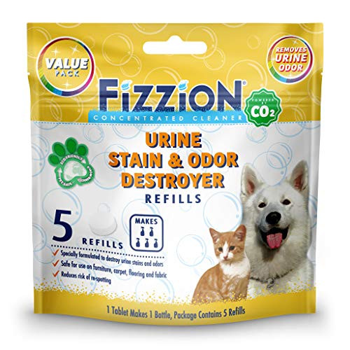 Fizzion Urine Pet Stain and Odor Destroyer  5 Tablets