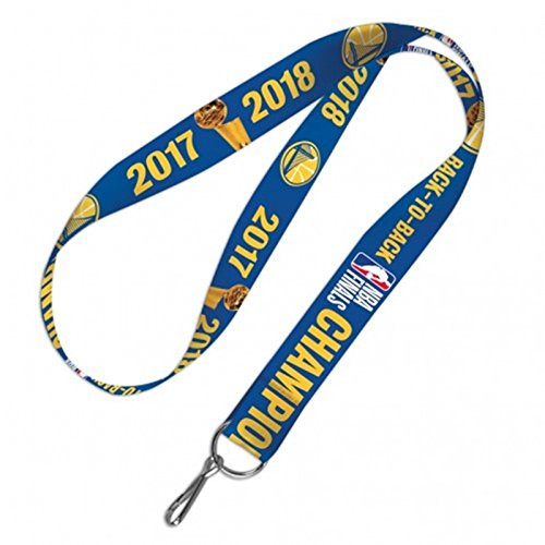 WinCraft NBA Golden State Warriors 2018 Basketball Champions Warriors Lanyard WinCraft NBA Golden State Warriors 2018 Basketball Champions Warriors Lanyard