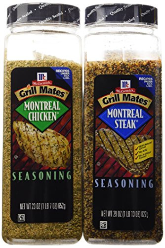 Mccormick Grill Mates Montreal Steak   Chicken Seasonings Bundle