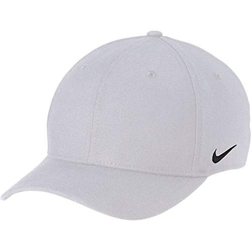 Nike Dri FIT Swoosh Flex Cap  White Small Medium  White Size Small Medium