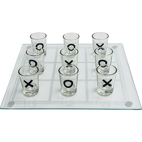 Maxam SPTTT Tic Tac Toe Game (Design 1, 1) Shot Glass